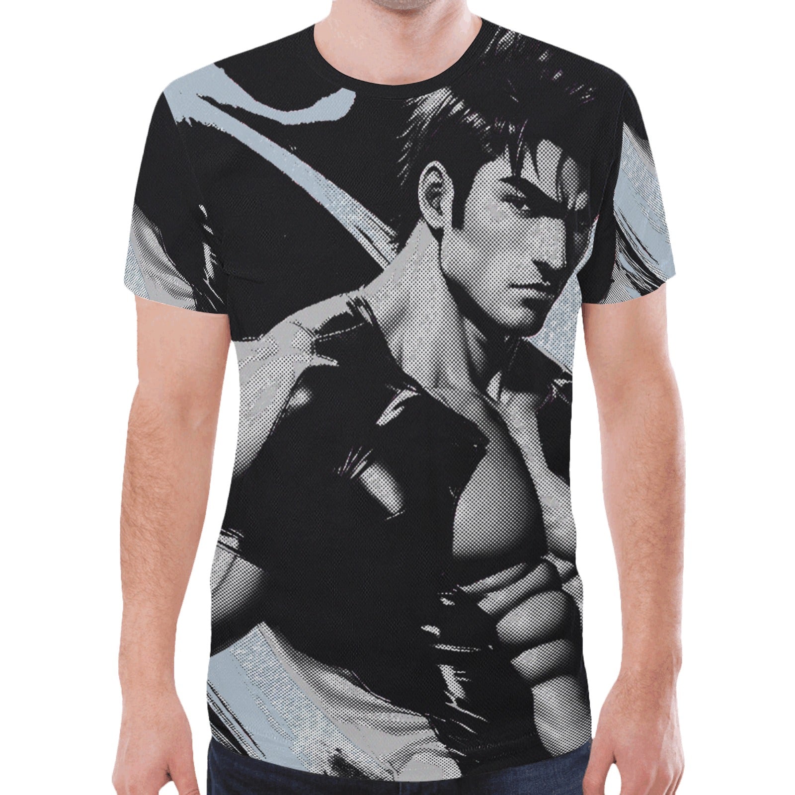 Hollywood Star Graphic New All Over Print T-shirt - Barabros Main image