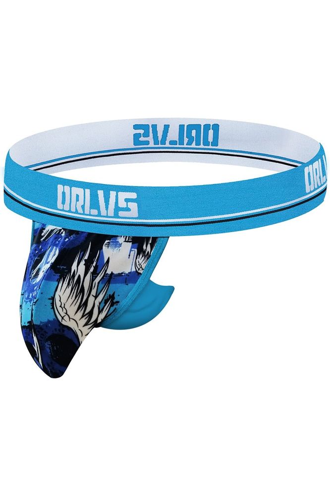 Retro Graphic Jockstrap Pouch - Bara Bros Main image