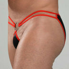 Seduce and Entice - Men's Mesh O-Ring G-String Thong - Barabros