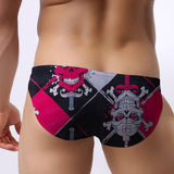 Skull Graphic Print Sexy Gay Brief Underwear - Bara Bros