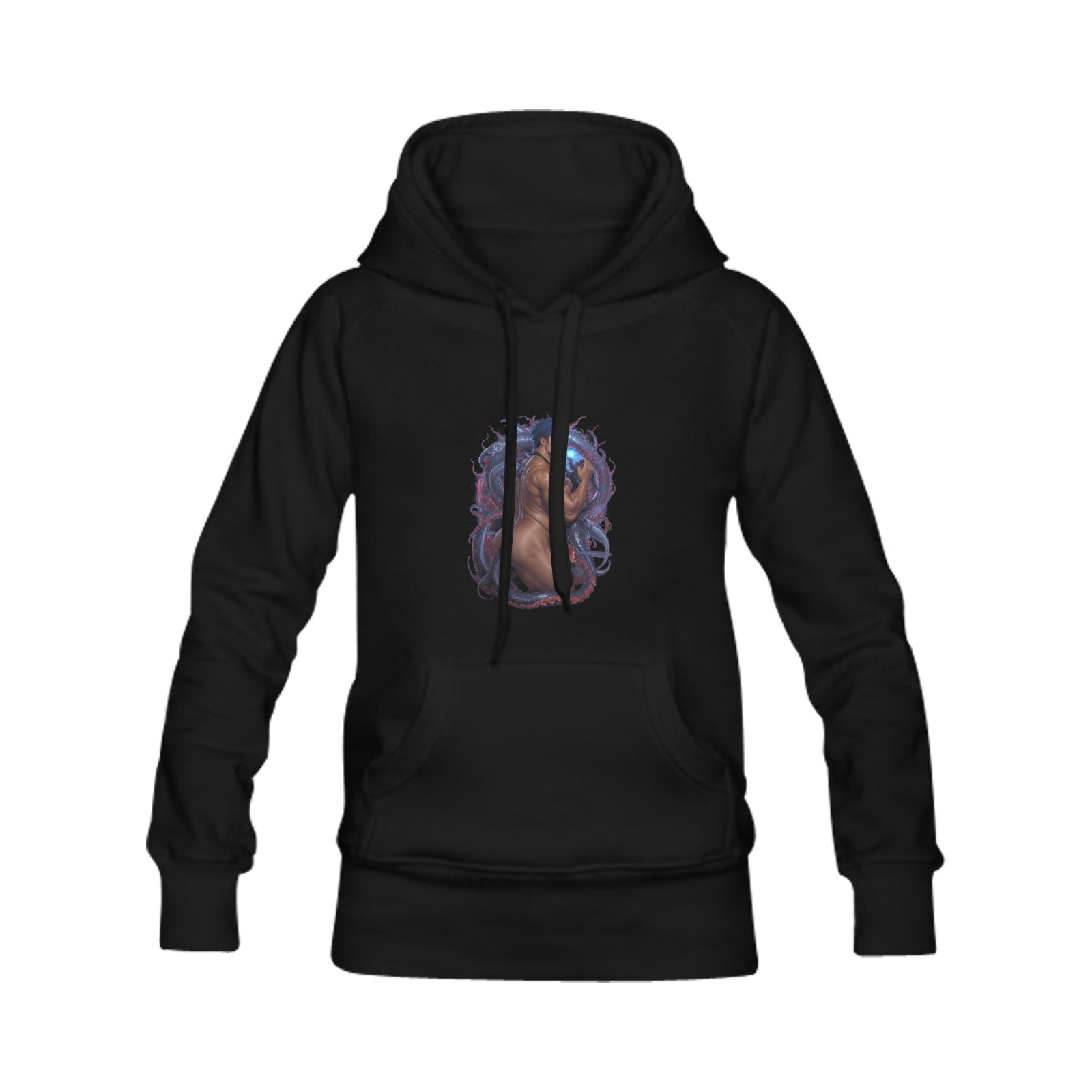 Tentacle Monster Bara Art Anime Men's Hoodie - Bara Bros Main image