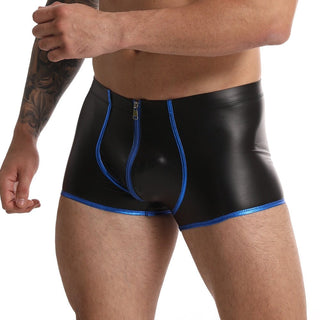 The Flashy Brief Zipper Trunks