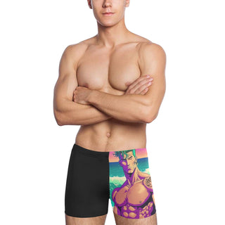 Zoro Bara Art Men's Swimming Trunks